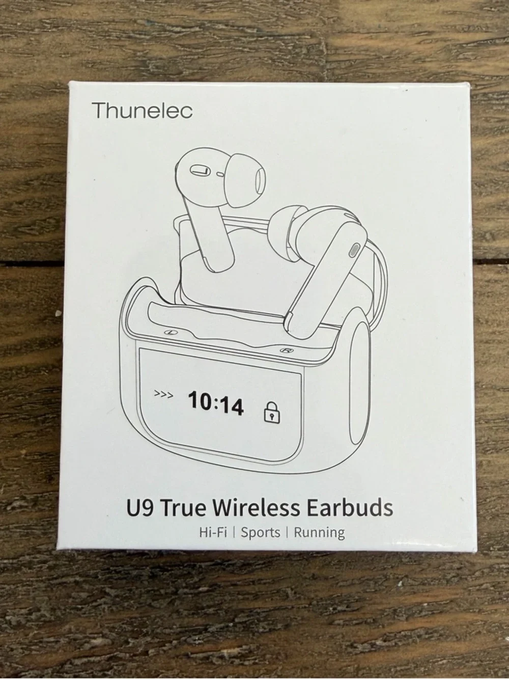 Thunelec Tru9 Bluetooth Wireless Earbuds Black color